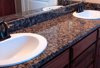 How to Install a Granite Countertop on Bathroom Vanity